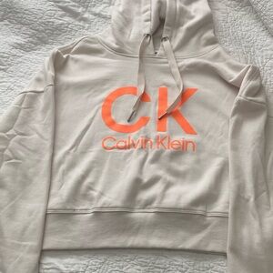 New! Calvin Klein Cropped Hoodie